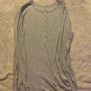 Aerie long sleeve snap up, size small.